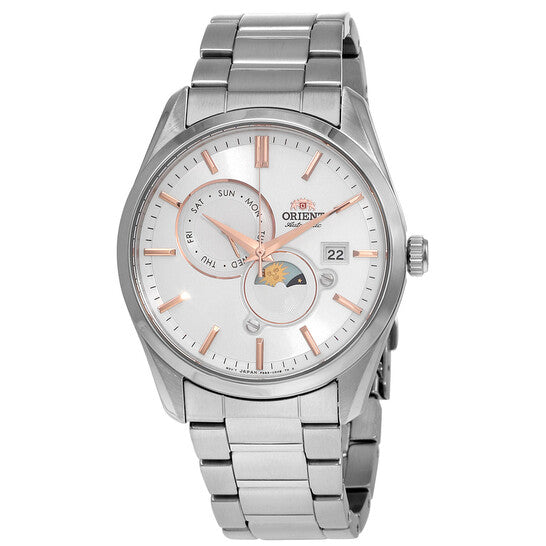 Orient Sun and Moon Automatic White Dial Men's Watch