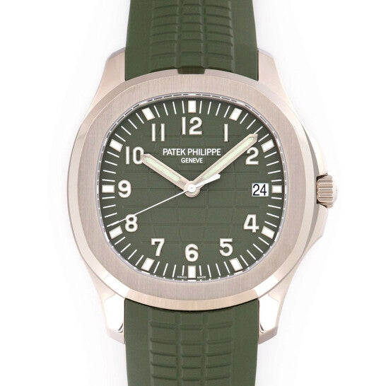 Patek Philippe Aquanaut Jumbo Automatic Green Dial Men's Watch