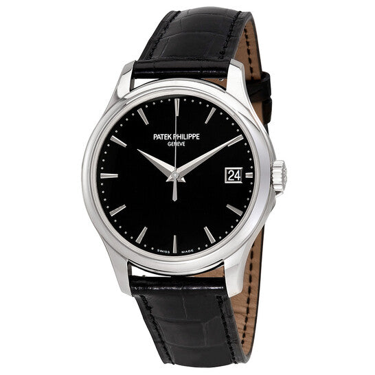 Patek Philippe Calatrava Automatic Black Dial Men's Watch