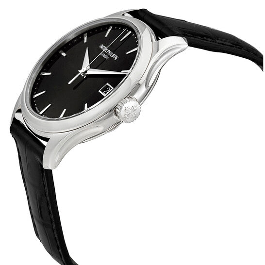 Patek Philippe Calatrava Automatic Black Dial Men's Watch