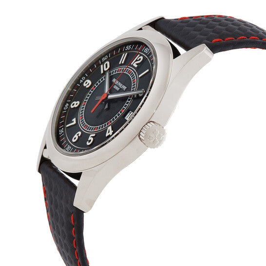 Patek Philippe Calatrava Red Automatic Black Dial Watch