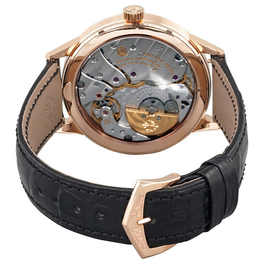 Patek Philippe Complications 18kt Rose Gold Automatic Grey Dial Men's Watch