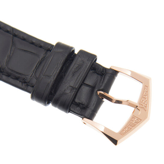 Patek Philippe Complications 18kt Rose Gold Automatic Grey Dial Men's Watch