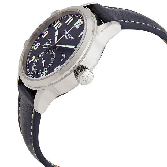 Patek Philippe Complications 18kt White Gold Automatic Blue Dial Watch