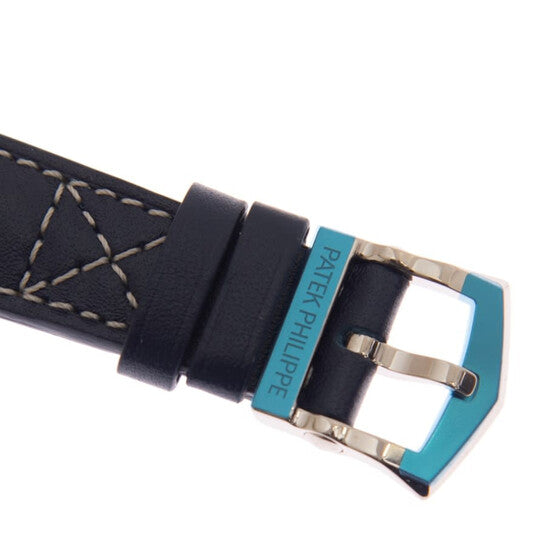 Patek Philippe Complications 18kt White Gold Automatic Blue Dial Watch