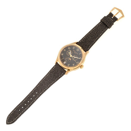 Patek Philippe Complications Automatic Moon Phase Brown Dial Men's Watch