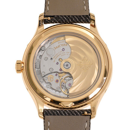 Patek Philippe Complications Automatic Moon Phase Brown Dial Men's Watch