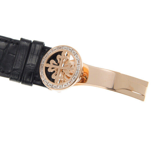 Patek Philippe Grand Complications Diamond Black Dial Men's Watch