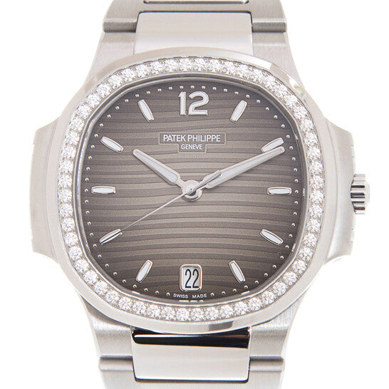 Patek Philippe Nautilus Automatic Grey Dial Ladies Watch