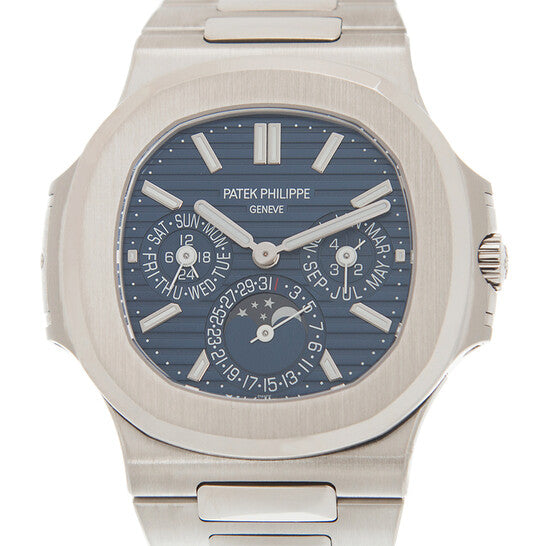 Patek Philippe Nautilus Perpetual Automatic Blue Dial Men's Watch