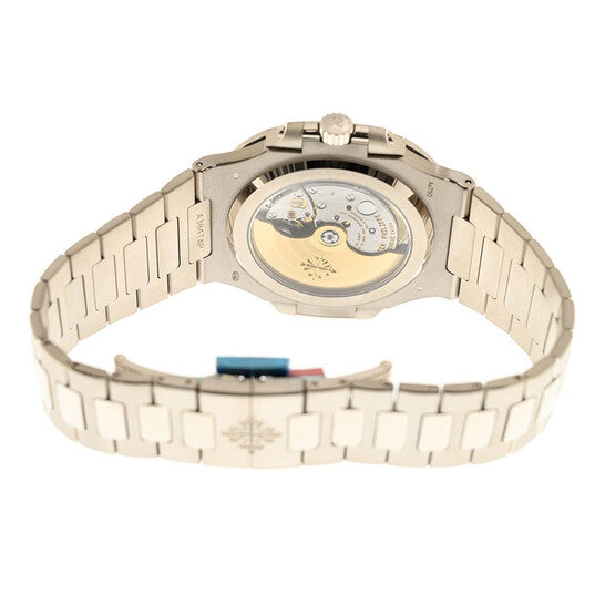 Patek Philippe Nautilus White Gold Automatic Blue Dial Men's Watch