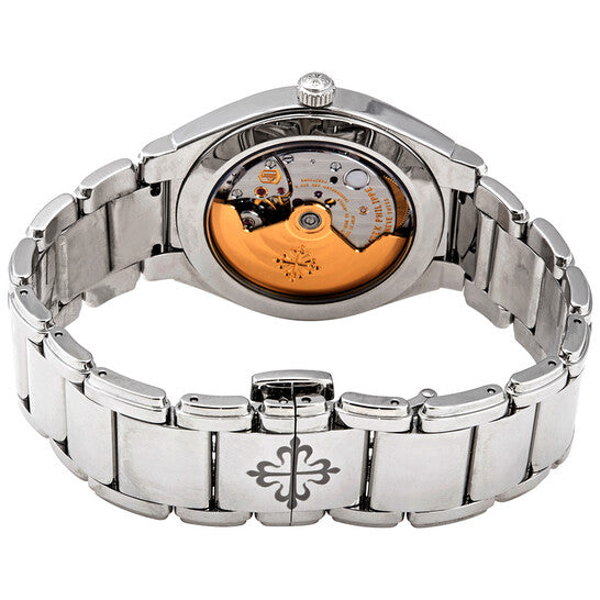 Patek Philippe Twenty 4 Automatic Blue Sunburst Dial Diamond Ladies Watch