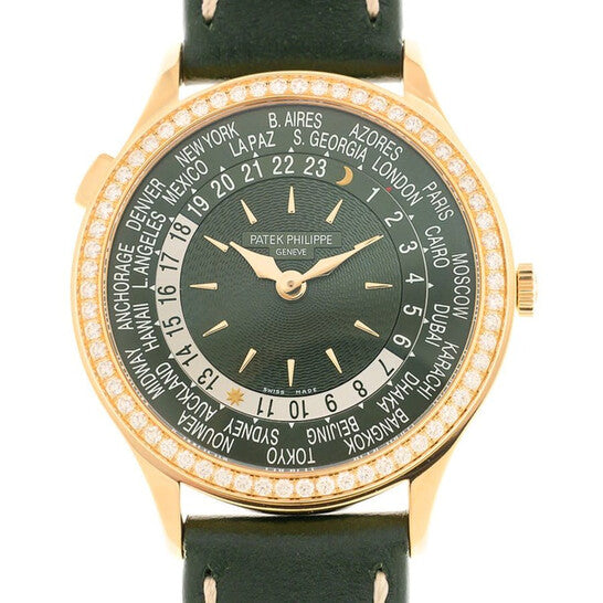 Patek Philippe World Time Automatic Green Watch