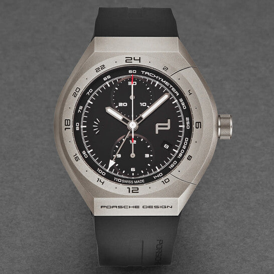 Porsche Design Monobloc Actuator Chronograph Tachymeter Black Dial Men's Watch