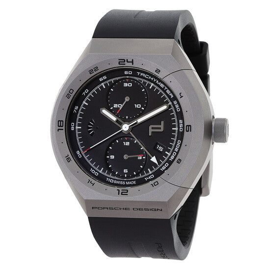 Porsche Design Monobloc Actuator Chronograph Tachymeter Black Dial Men's Watch
