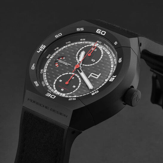 Porsche Design Monobloc Actuator Flyback Chronograph Automatic Black Dial Men's Watch