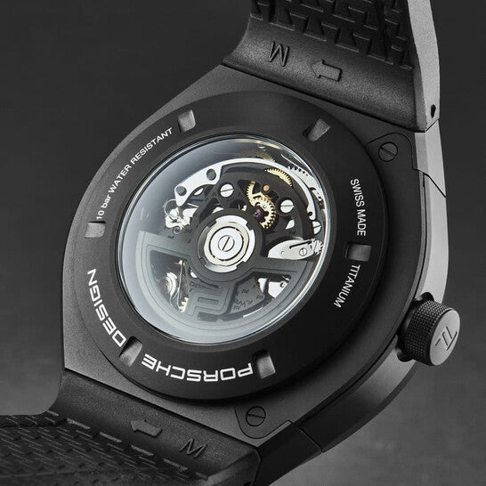 Porsche Design Monobloc Actuator Flyback Chronograph Automatic Black Dial Men's Watch