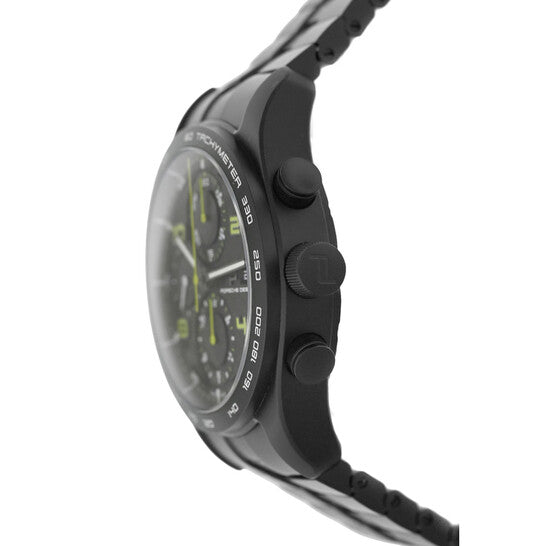 Pre-owned Porsche Design Chronograph Spider Automatic Digital Black Dial Men's Watch