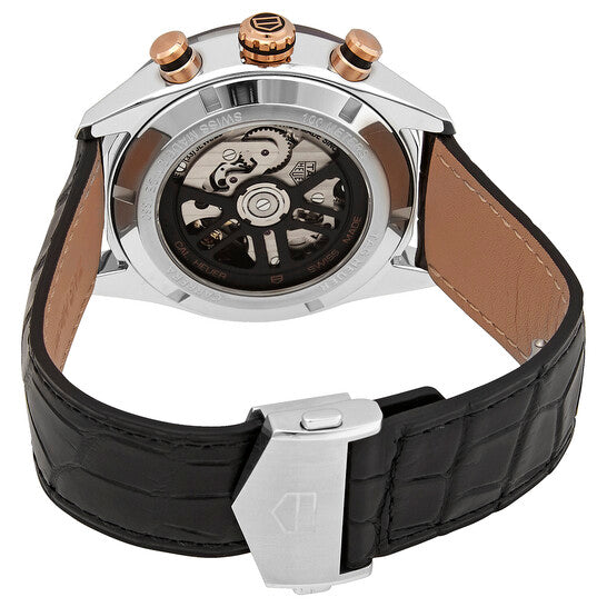 Pre-owned Tag Heuer Chronograph Automatic Black Dial Men's Watch