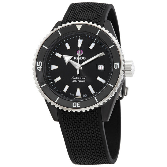 Rado Captain Cook Automatic Black Dial Men's Watch