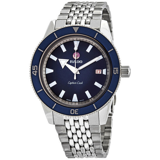 Rado Captain Cook Automatic Blue Dial Men's Watch