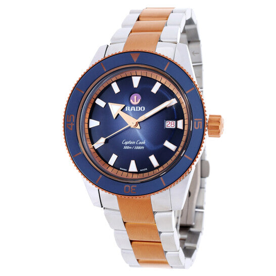 Rado Captain Cook Automatic Blue Dial Men's Watch