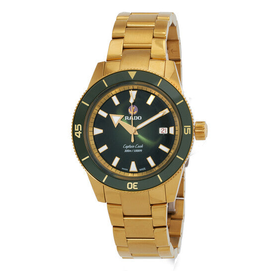 Rado Captain Cook Automatic Green Dial Men's Watch