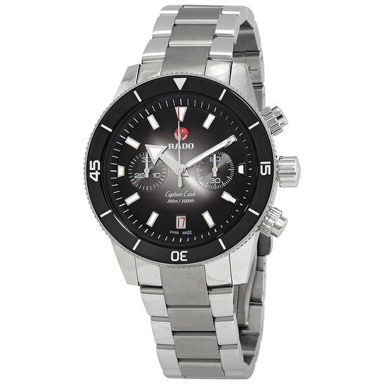 Rado Captain Cook Chronograph Automatic Black Dial Men's Watch