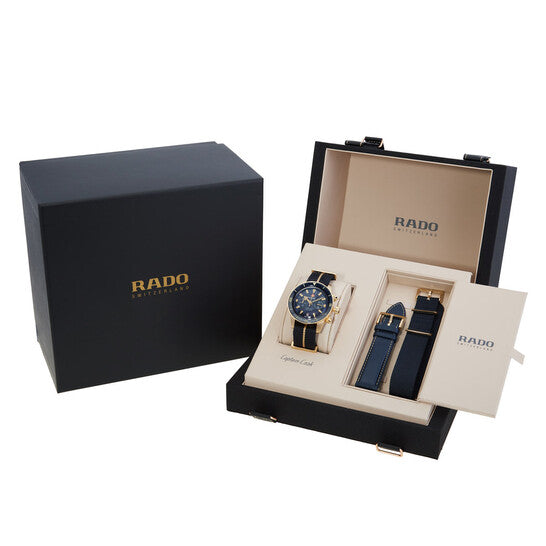 Rado Captain Cook Chronograph Automatic Blue Dial Men's Watch