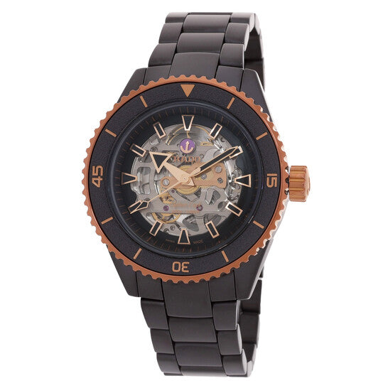 Rado Captain Cook Skeleton Automatic Black Dial Men's Watch