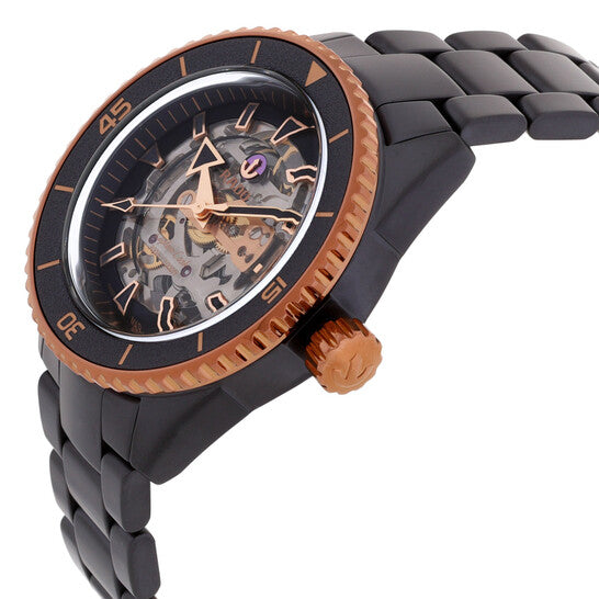 Rado Captain Cook Skeleton Automatic Black Dial Men's Watch