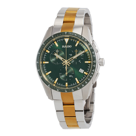 Rado Hyperchrome Chronograph Quartz Green Dial Men's Watch