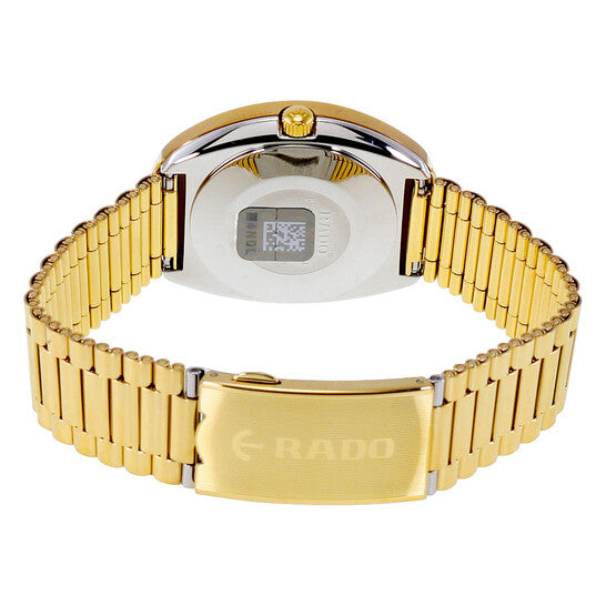 Rado DiaStar Original Jubile Gold Automatic Gold Dial Gold PVD Men's Watch