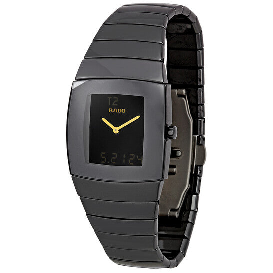 Rado Sintra Super Jubile Black Ceramic Digital and Analogue Multi-Function Men's Watch