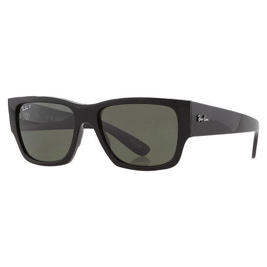 Ray Ban Carlos Polarized Green Rectangular Unisex Sunglasses