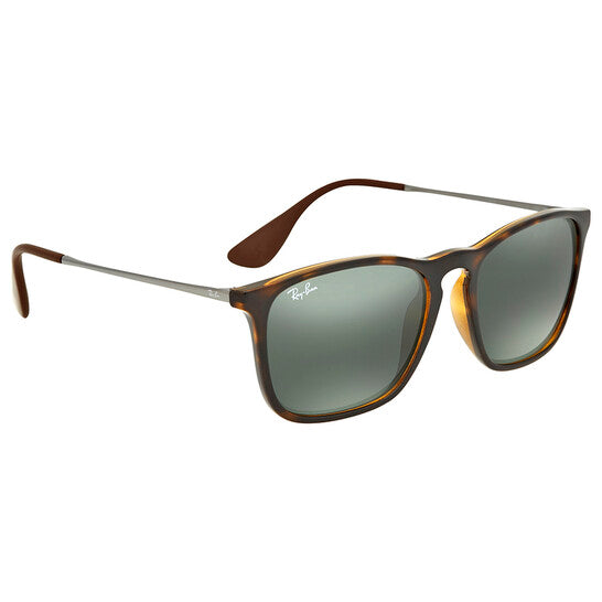 Ray Ban Chris Green Classic Rectangular Unisex Sunglasses