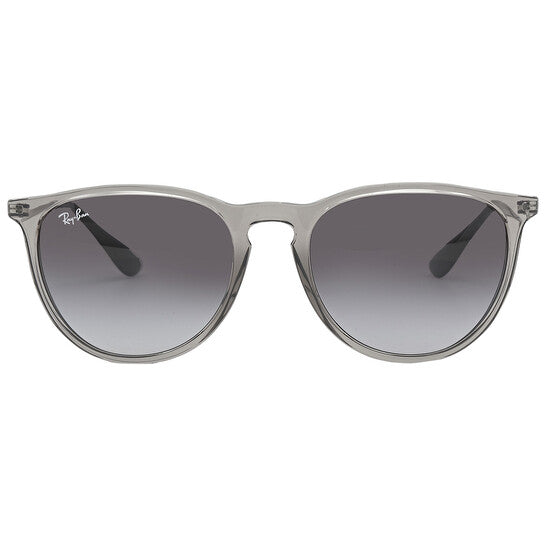 Ray Ban Erika Light Grey Gradient Dark Grey Round Ladies Sunglasses