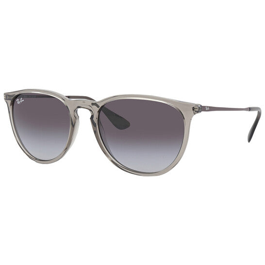 Ray Ban Erika Light Grey Gradient Dark Grey Round Ladies Sunglasses