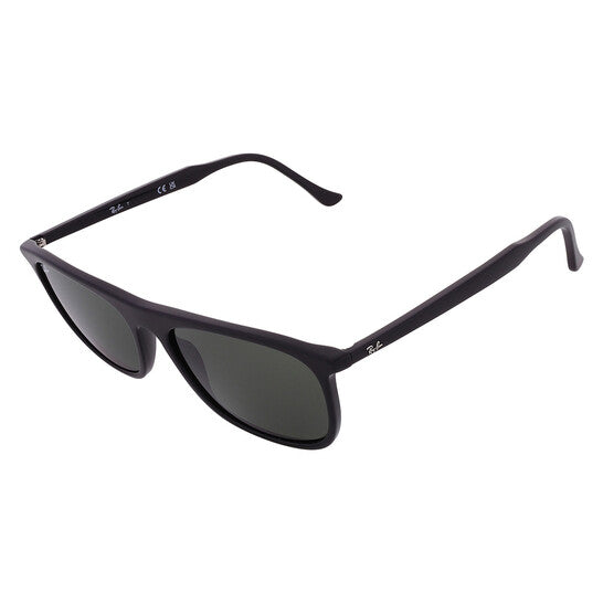 Ray Ban Green Rectangular Unisex Sunglasses