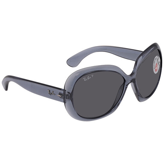 Ray Ban Jackie Ohh II Transparent Grey Butterfly Ladies Sunglasses