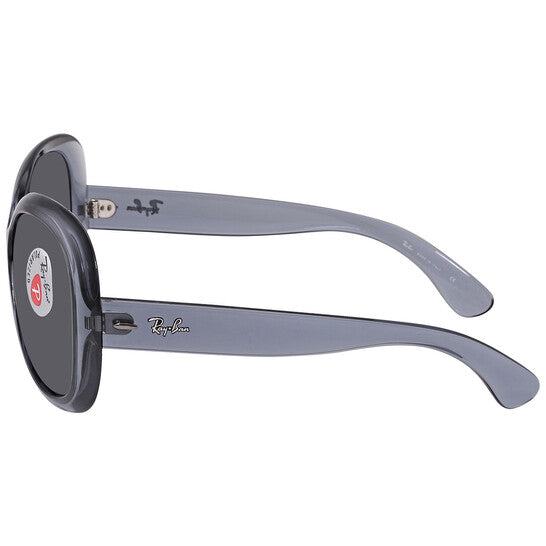 Ray Ban Jackie Ohh II Transparent Grey Butterfly Ladies Sunglasses
