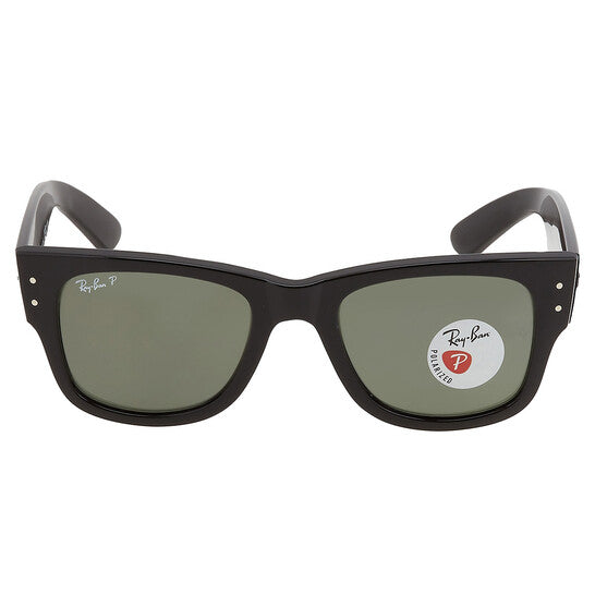 Ray Ban Mega Wayfairer Polarized Green Square Unisex Sunglasses