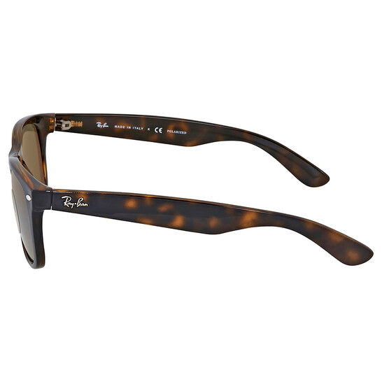 Ray Ban New Wayfarer Classic Polarized Green Unisex Sunglasses