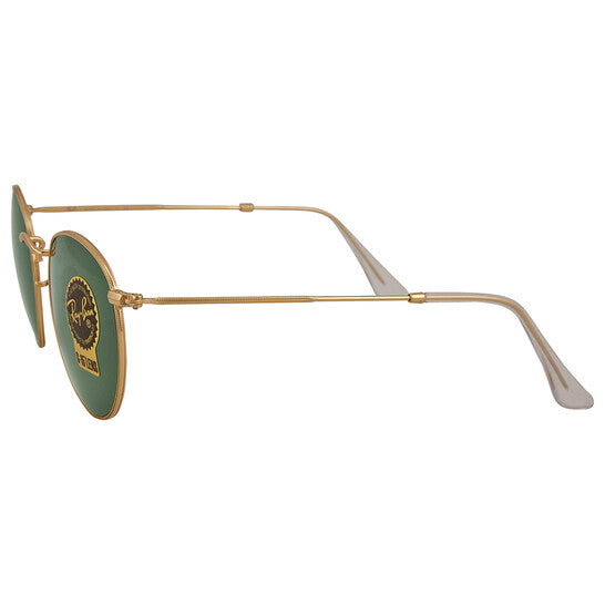 Ray Ban Round Metal Green Classic G-15 Unisex Sunglasses