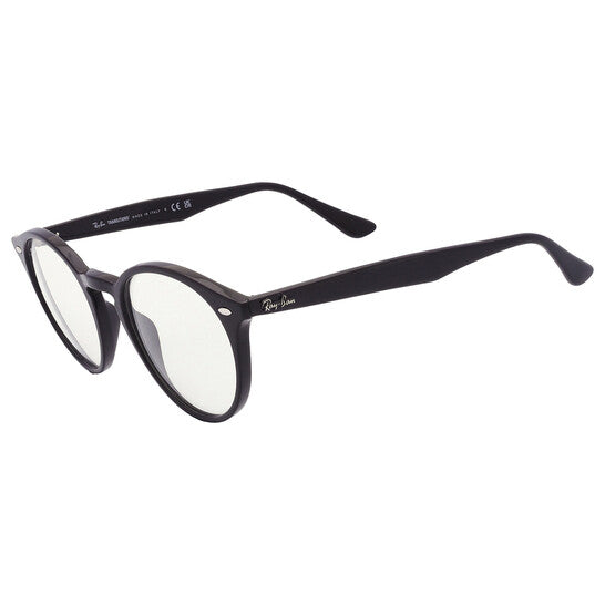 Ray Ban Transitions Clear/Blue Round Unisex Sunglasses