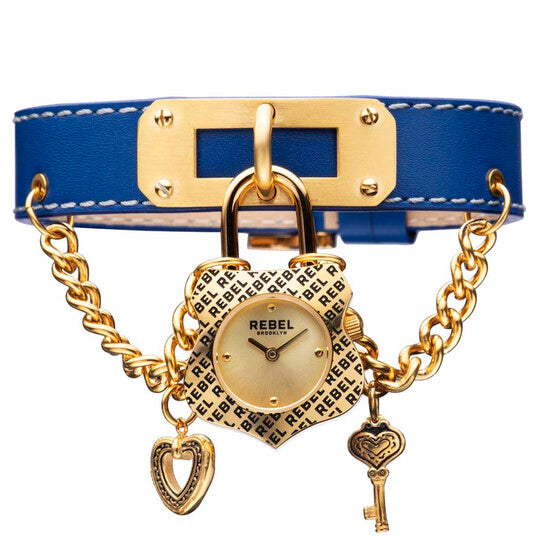 Rebel Seagate Gold Dial Ladies Watch