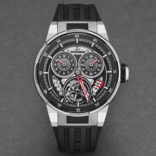 Rebellion Predator 2.0 Automatic Black Dial Men's Watch