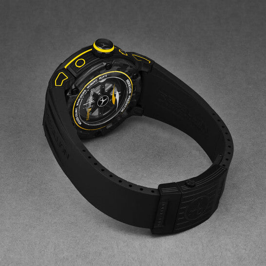 Rebellion Predator 2.0 Chronograph Automatic Black Dial Men's Watch