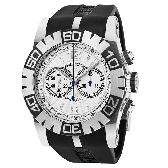 Roger Dubuis Easy Diver Chronograph Automatic Silver Dial Men's Watch