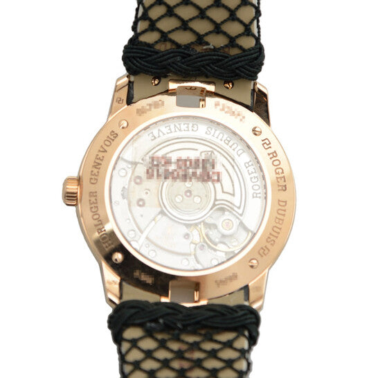 Roger Dubuis Velvet Automatic Diamond Black Dial Ladies Watch